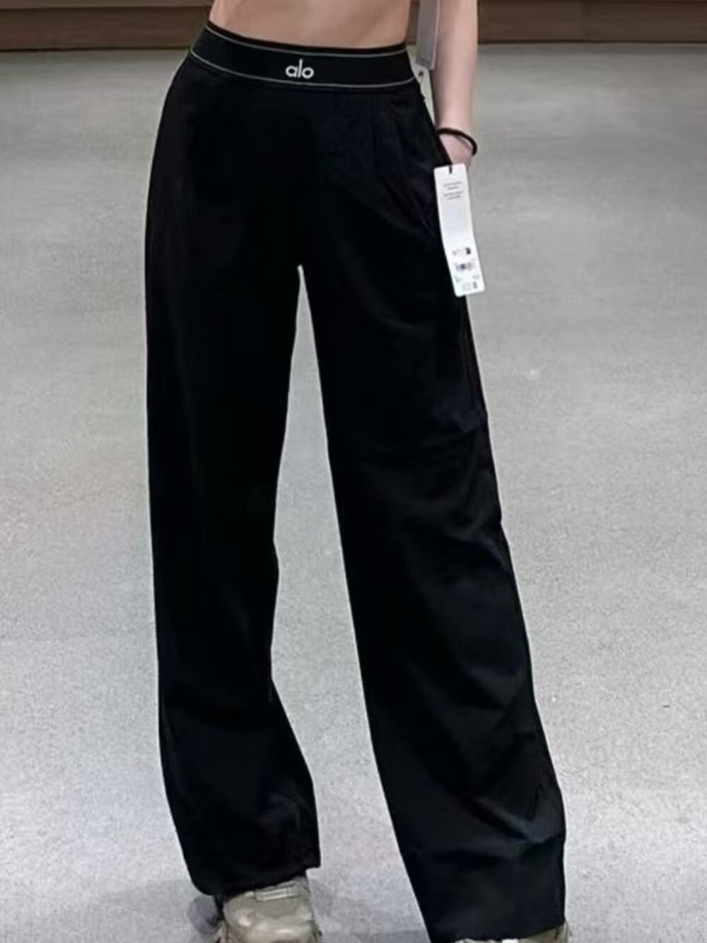 Women's Alo Yoga Black Trouser Sz XS-S (Regular)🌺💞 - Picture 8 of 8